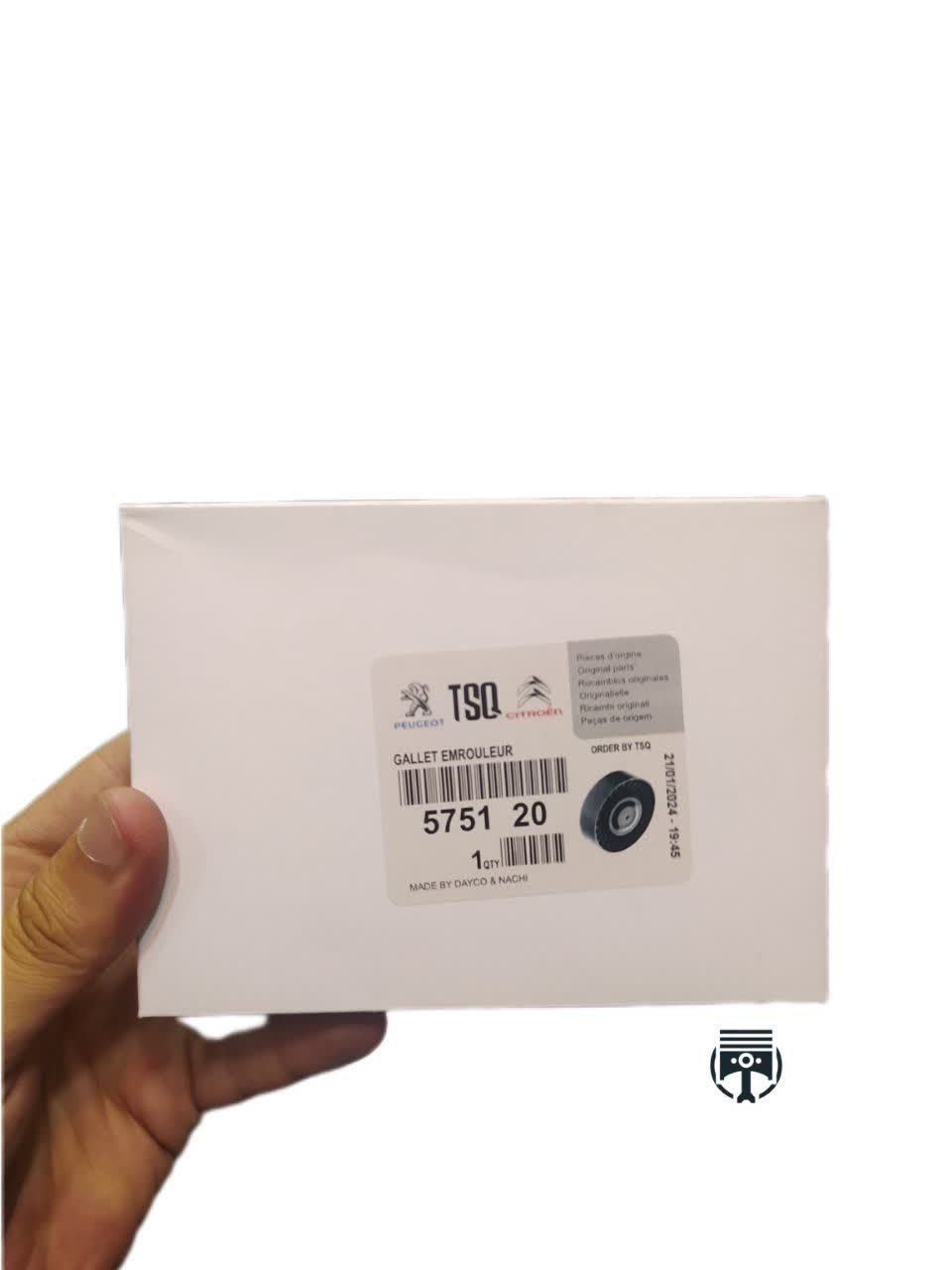 عکس غلطک هرزگرد دینام پژو 405 برند اورجینال پژو