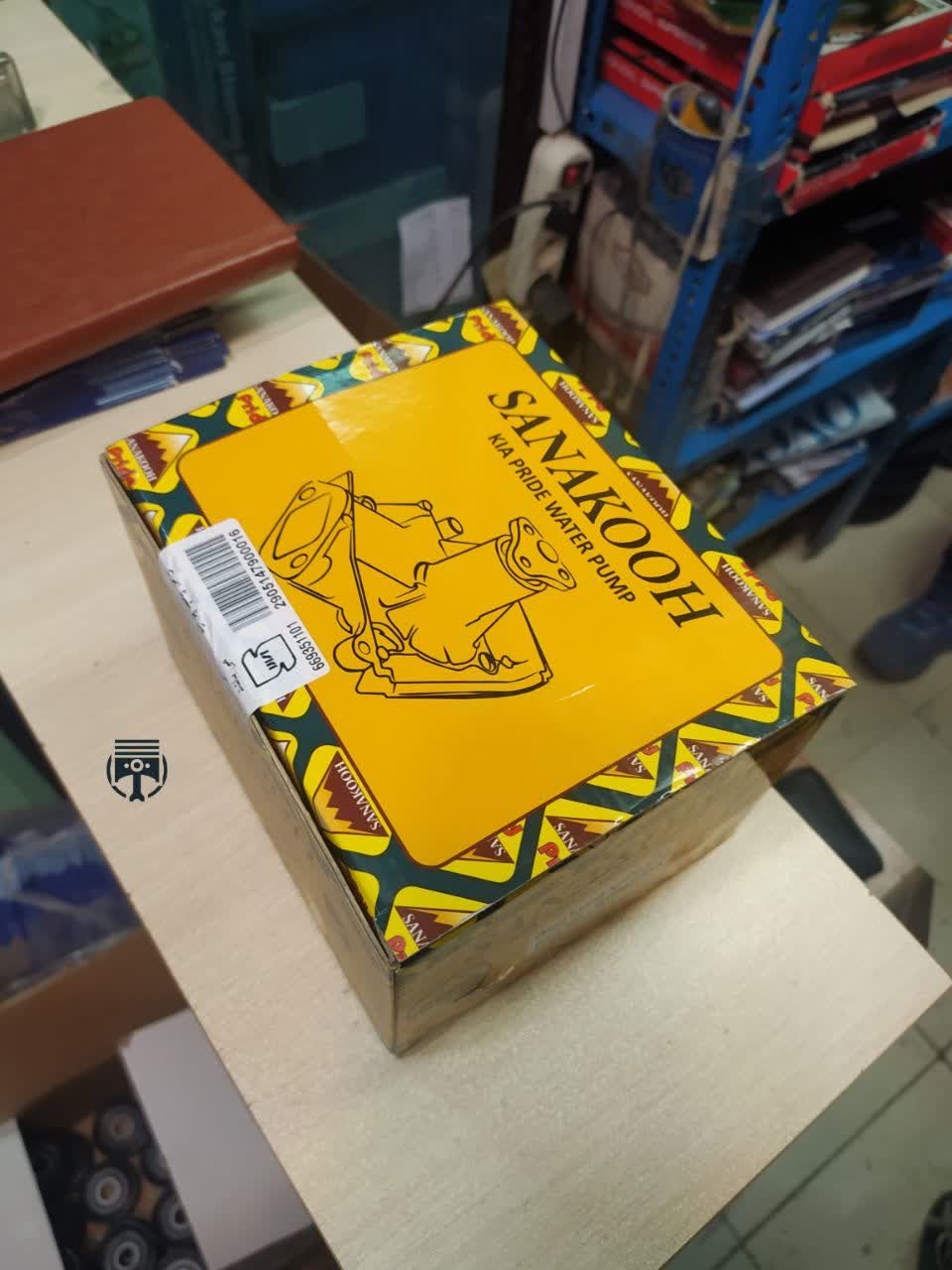 عکس واتر پمپ پژو 206 تیپ 5 برند سناکوه