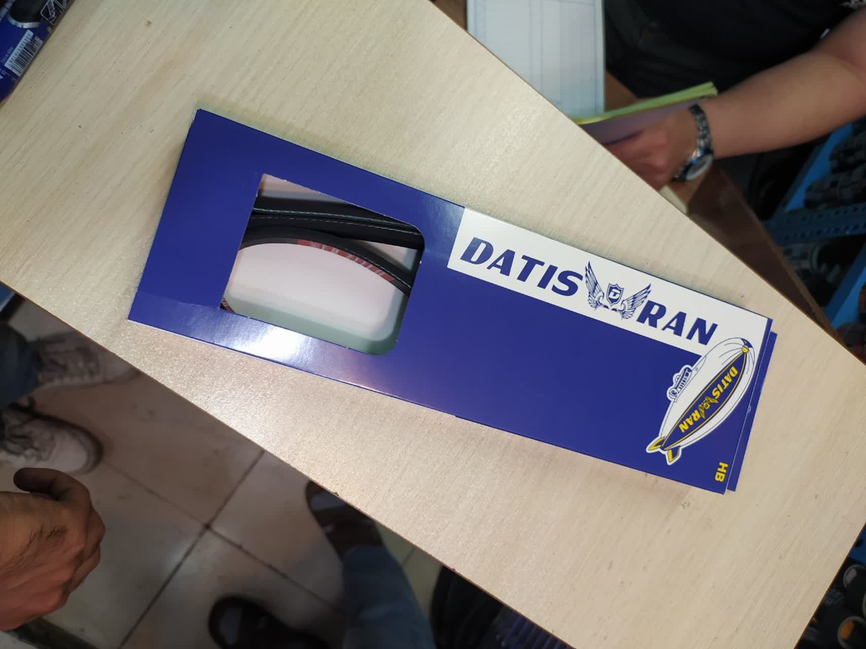 عکس تسمه دینام پژو 405 سایز  6PK1665  برند داتیس ران