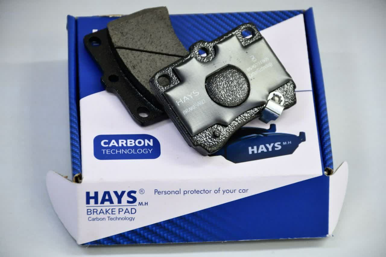 عکس لنت ترمز جلو پراید کربنی برند HAYS هایس