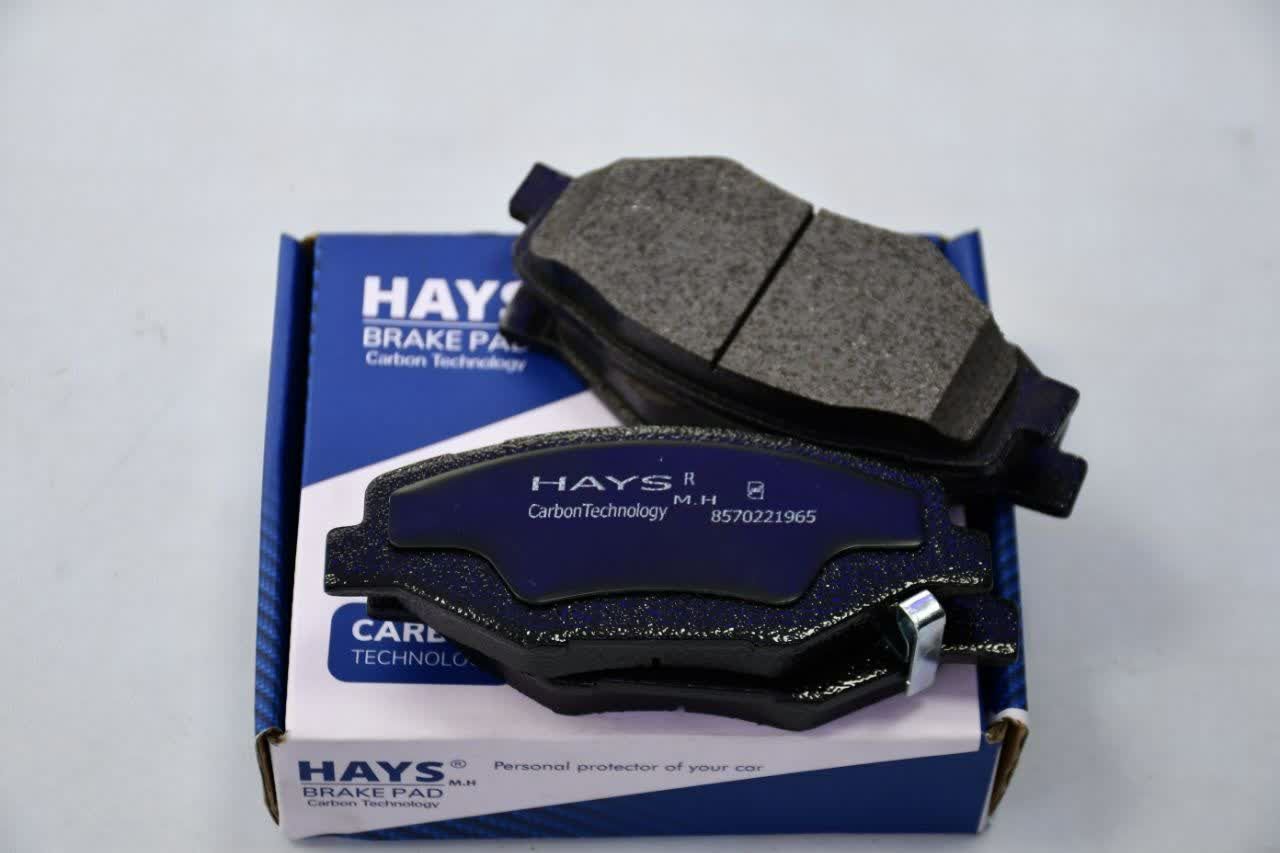 عکس لنت ترمز جلو پژو 405 کربنی برند هایس HAYS