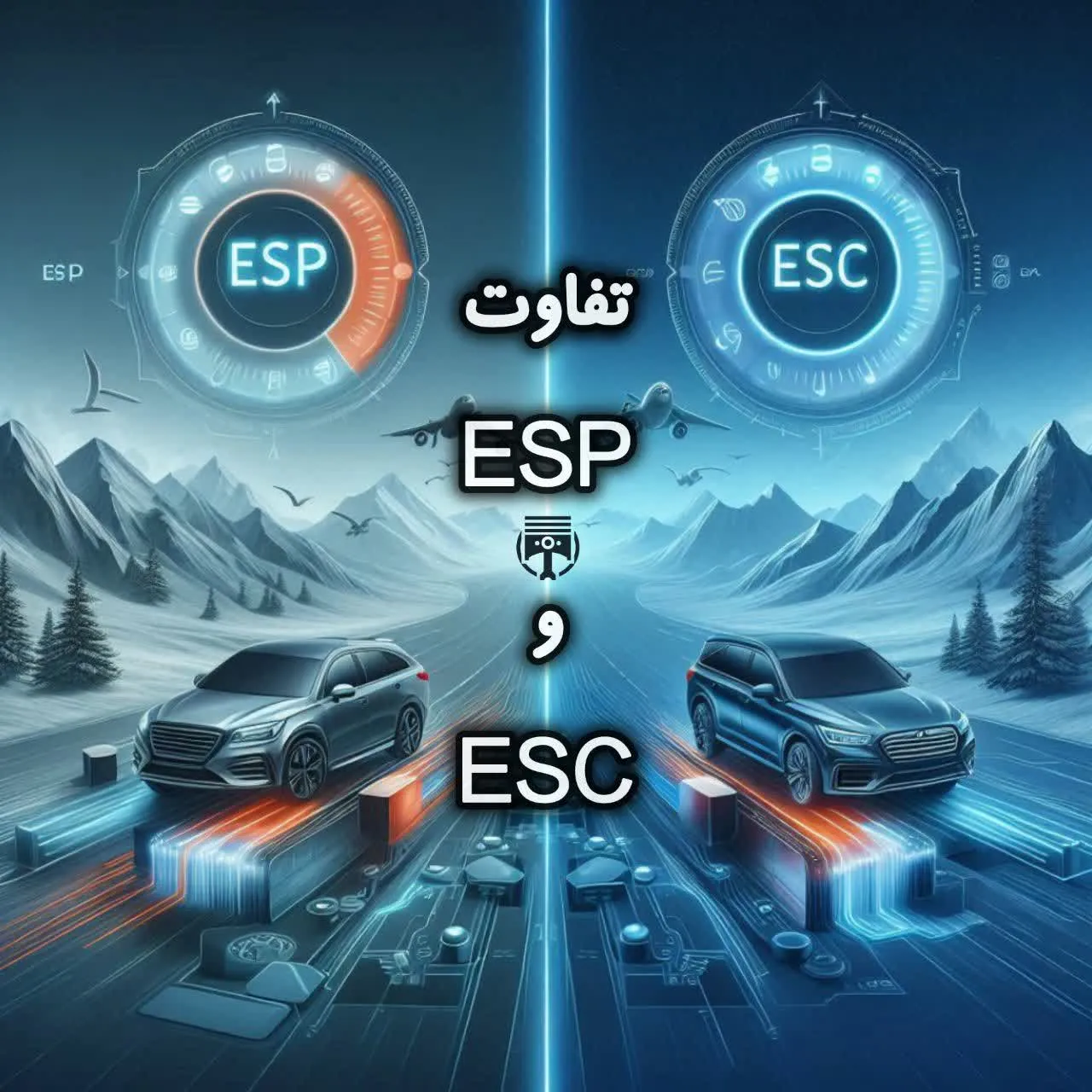 تصویر شاخص تفاوت ESP ESC